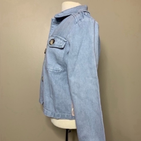 NWT. BAND OF GYPSIES Jean Jacket - Picture 5 of 8